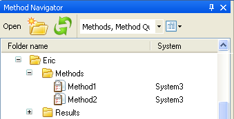 5 Λειτουργία 5.2 Έναρξη και διαμόρφωση του συστήματος 5.2.4 Έναρξη ανάλυσης Βήμα 1 Ενέργεια Ανοίξτε τη μονάδα System Control και κάντε κλικ στο εικονίδιο Open Method Navigator.