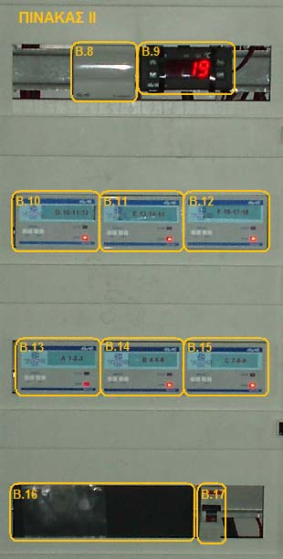 Β.10,Β.11) EWTV 200 ELIWELL: Είναι μία συσκευή που καταγράφει δεδομένα από τρία θερμοκρασιόμετρα. Β.12) EWTV 200 ELIWELL: Είναι μία συσκευή που καταγράφει δεδομένα από δύο θερμοκρασιόμετρα. Β.13,Β.