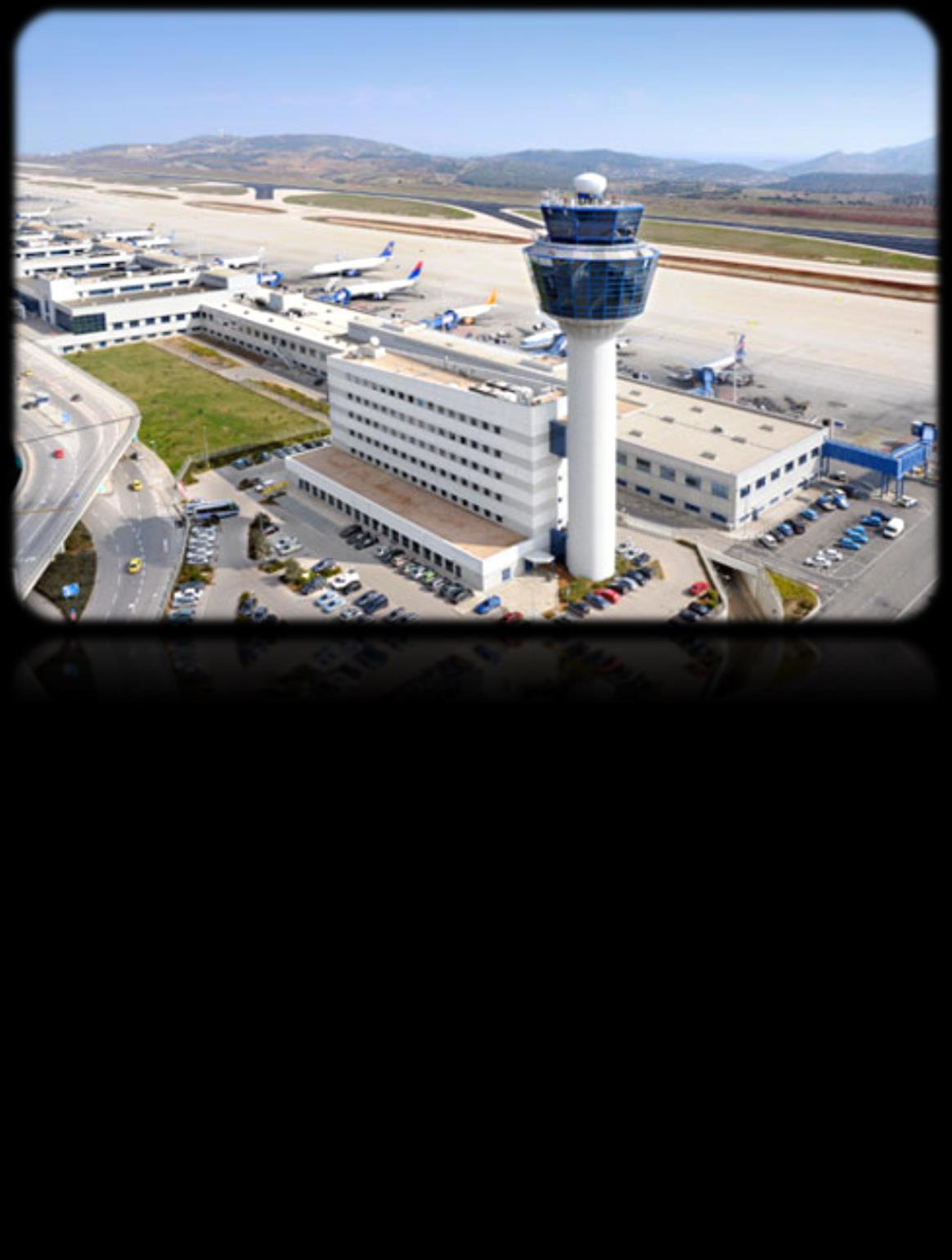 Γνωριμία με το «Ελευθέριος Βενιζέλος» Το διεθνές Αεροδρόμιο της Αθήνας «Ελευθέριος Βενιζέλος» εξυπηρετεί την Αττική.