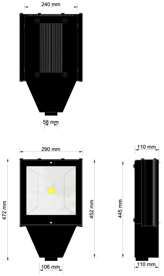 Πυρήνας του είναι το LED Chip της Bridgelux (USA) σειρά Vero.