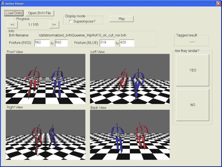 Figure 16: Eagle Motion Capture System Μέσα από έρευνα, βρήκαν τους συνδυασμούς αρθρώσεων οι οποίοι επηρεάζονται περισσότερο και που είναι ευαίσθητα σημεία, και όρισαν τα βάρη σύμφωνα με τη