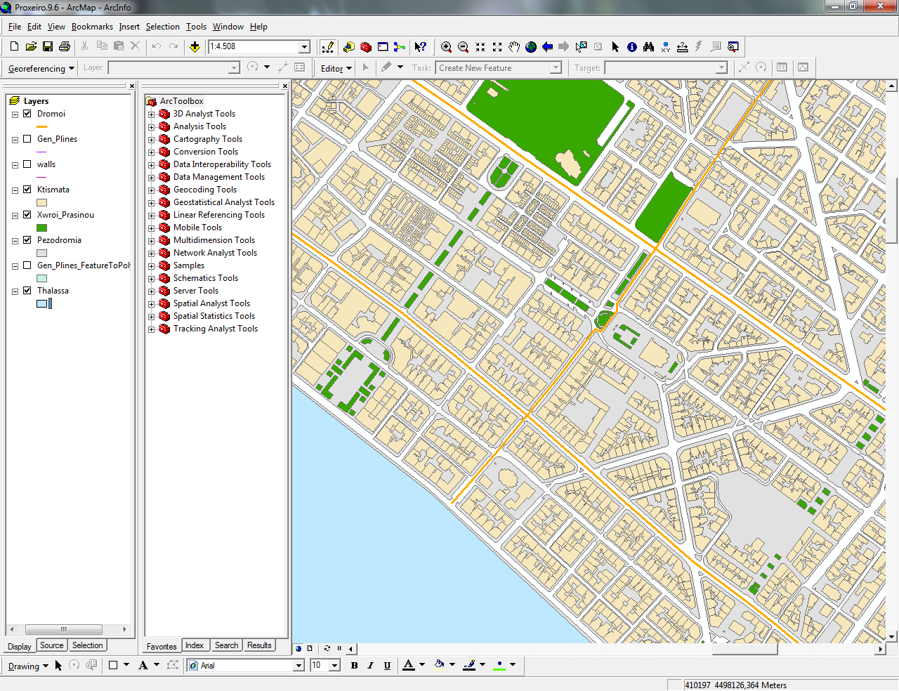 Τρισδιάστατη χαρτογραφική αναπαράσταση αστικών περιοχών με τη χρήση μεταβαλλόμενης προοπτικής: εφαρμογή στη Θεσσαλονίκη Εικόνα 6.4.
