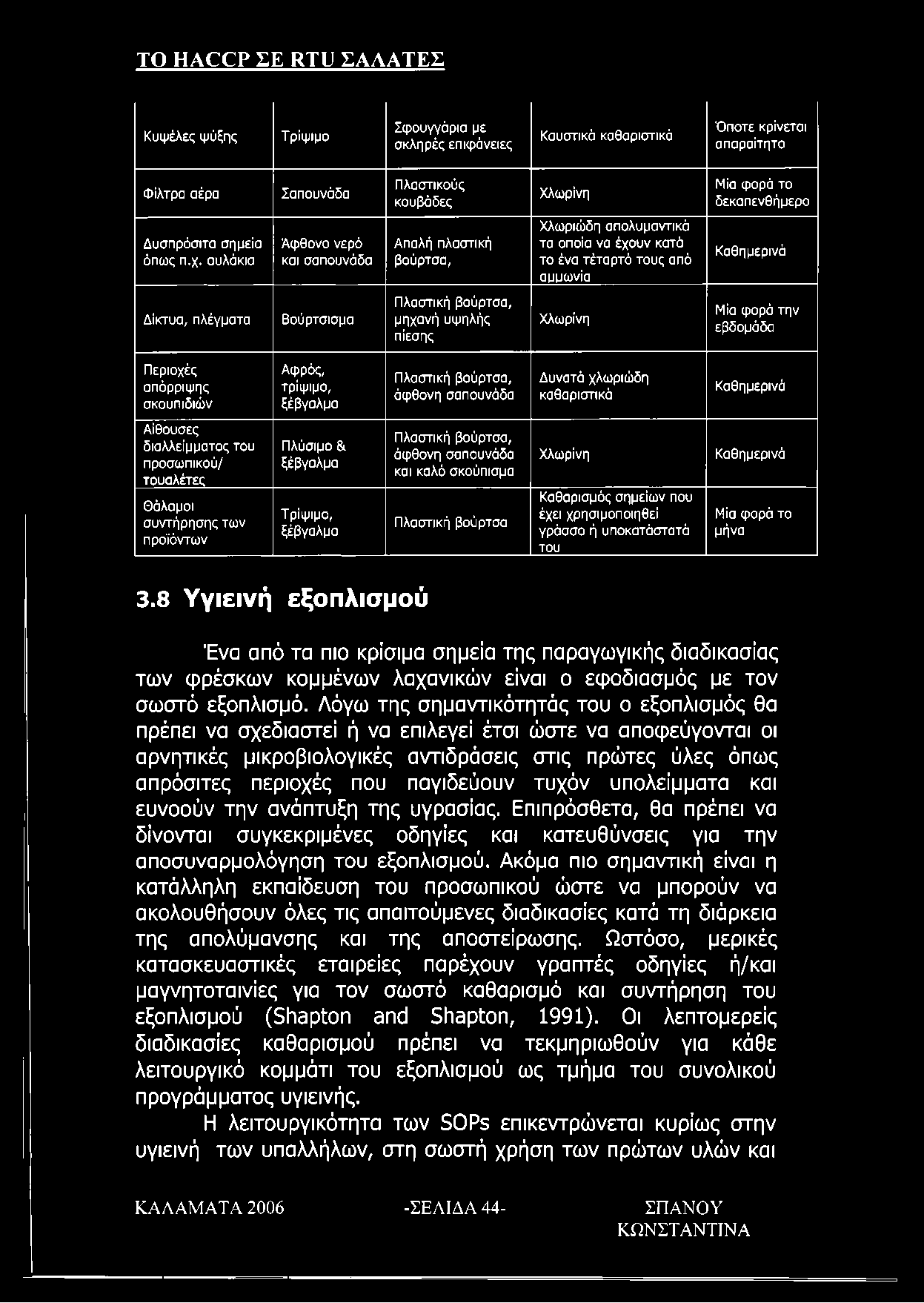 αυλάκια Άφθονο νερό και σαπουνάδα Απαλή πλαστική βούρτσα, Χλωριώδη απολυμαντικά τα οποία να έχουν κατά το ένα τέταρτό τους από αμμωνία Καθημερινά Δίκτυα, πλέγματα Βούρτσισμα Πλαστική βούρτσα, μηχανή