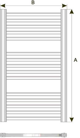 CEVASTI radijatori Naziv Dimenzije A B Snaga Šifra Cene bez Plastificirani ravni cevasti radijator sa nosačima, vijcima tiplama i odzrakom 600 x 800 x 800 x 1000 x 1000 x 1 x 1 x 1500 x 1500 x 1800 x