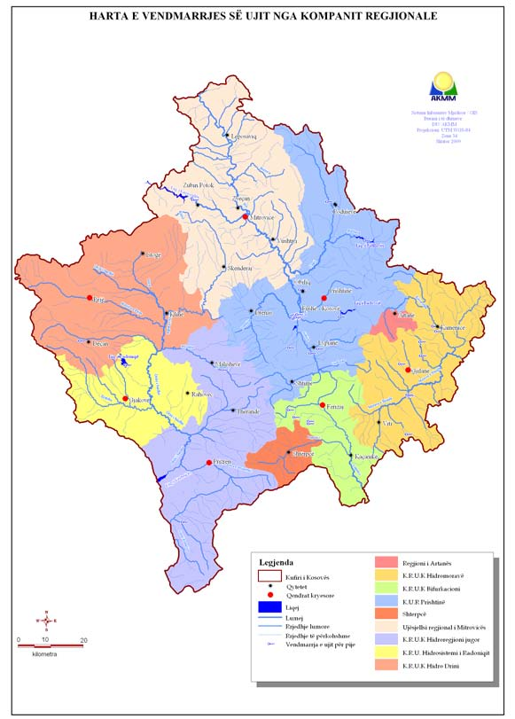 Raport Harta 12: Vend marrja e ujit nga kompanitë