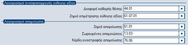 Γενικά Για την κάλυψη των απαιτήσεων του ν. 4308/2014 για τα «Ελληνικά Λογιστικά Πρότυπα», στη διαχείριση παγίων της εφαρμογής ATLANTIS E.R.P.