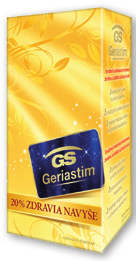 GS Geriastim GS Ginkgo FORTE VITALITA, ENERGIA GS Geriastim je prípravok určený k posilneniu vitality a zníženiu únavy.