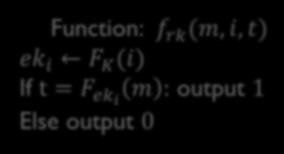 ACE from sanfe SSSSSSSSSS: pppp = pppp FFFF, mmmmmm = mmmmmm FFEE, KK GGGGGG: eeee ii FF KK ii Function: ff jj (mm, ii, tt) If P i, j = 1: output mm dddd jj FFFF. GGGGGG ff jj rrrr FFFF.