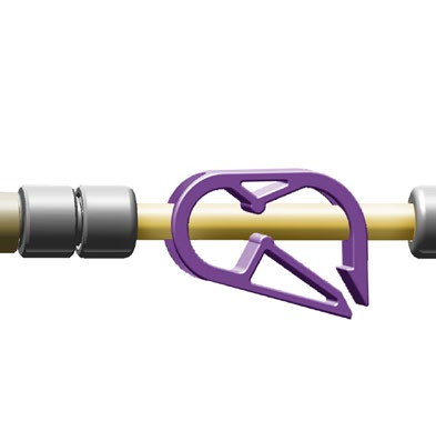 Use only DOT 4 or DOT 5.1 fluids in the syringes. Do not use syringes that have come in contact with any other fluid.