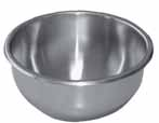 German bowl, 28 cm 10704505 λεκάνη German bowl, 30 cm 10704511 λεκάνη inox, 14 cm 10704512 λεκάνη inox, 16 cm