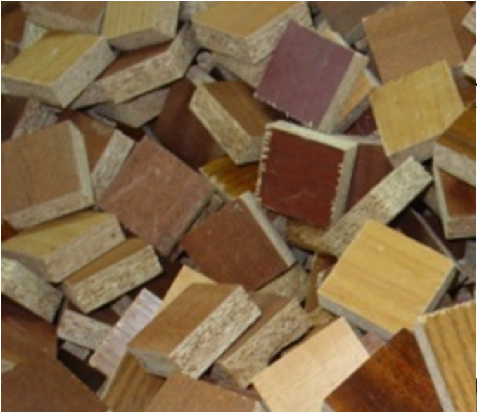 Cut to 50x50mm specimens 3.