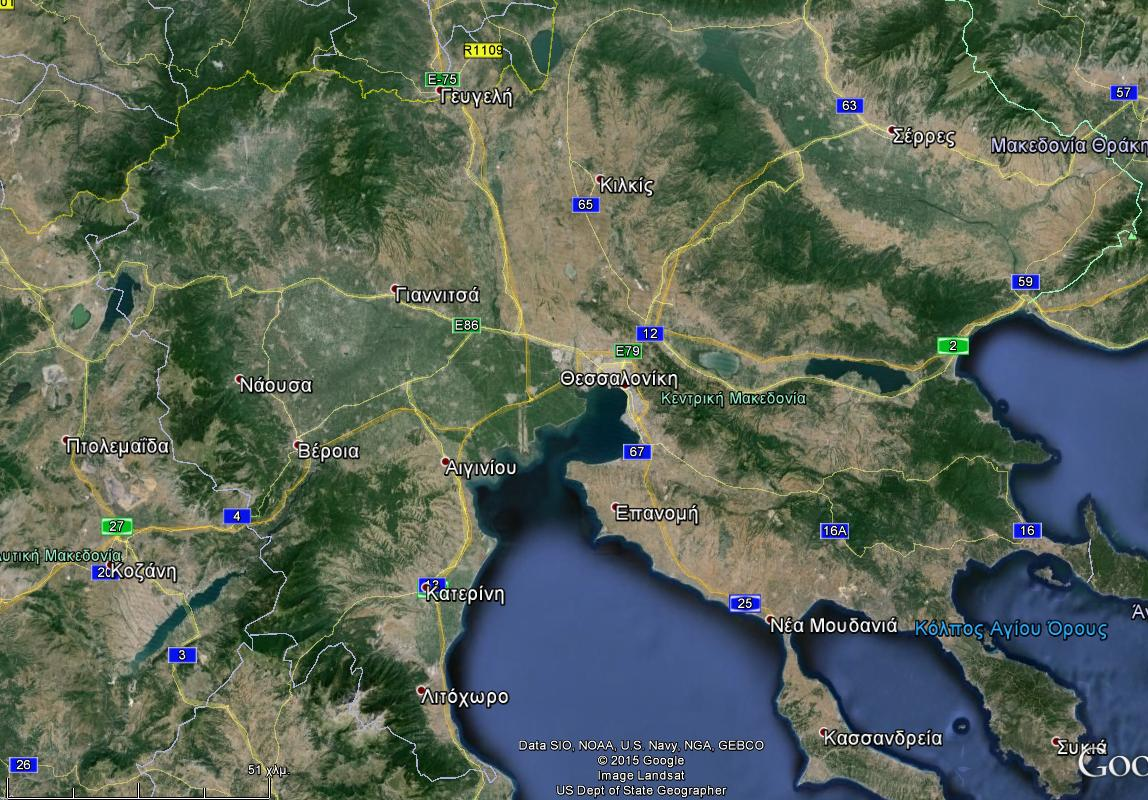 ΑΠΟΤΕΛΕΣΜΑΤΑ 6.1.2 Η περίπτωση της Κ. Μακεδονίας Η περιφέρεια Κ. Μακεδονίας βρίσκεται στο κέντρο περίπου των βόρειων περιφερειών της Ελλάδας.