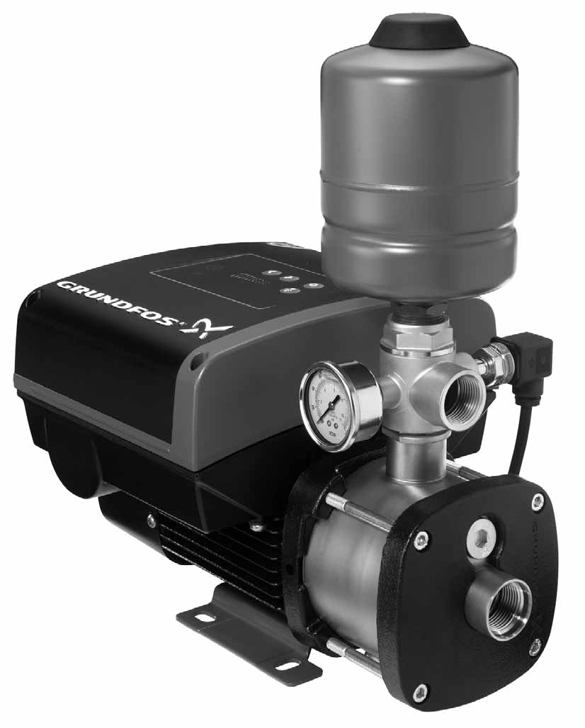 Ο ΗΓΙΕΣ GRUNDFOS CME Booster Safety