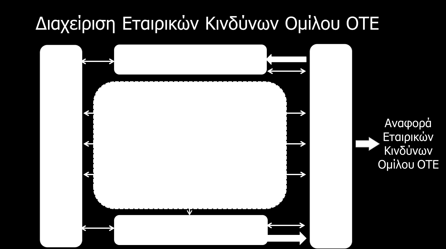 Τα καθήκοντα των υπευθύνων διαχείρισης κινδύνων περιλαμβάνουν την αναφορά και παρακολούθηση της συνολικής κατάστασης του χαρτοφυλακίου κινδύνων, καθώς επίσης και την τήρηση της μεθοδολογίας