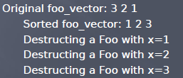 Smart Pointers (3/3) #include <boost/shared_ptr.hpp> struct Foo { Foo( int _x ) : x(_x) {} ~Foo() { std::cout << "Destructing a Foo with x=" << x << "\n"; } int x; /*.