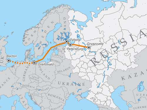 územie Československa do južnej, strednej a západnej Európy. Obrázok 20 Zásobovanie Slovenska zemným plynom Prameň: GTE, http://www.gie.eú.