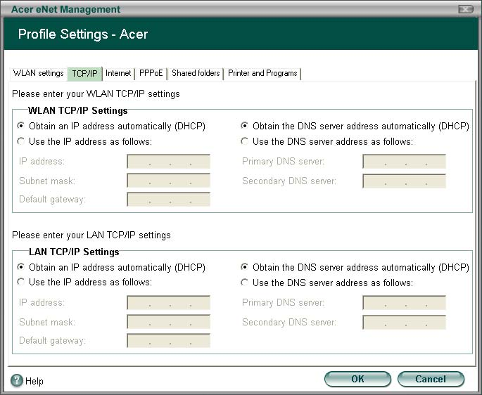 9 Empowering Technology Acer epower Management Το Acer epower Management διαθέτει µια απλούστατη διεπαφή χρήστη.