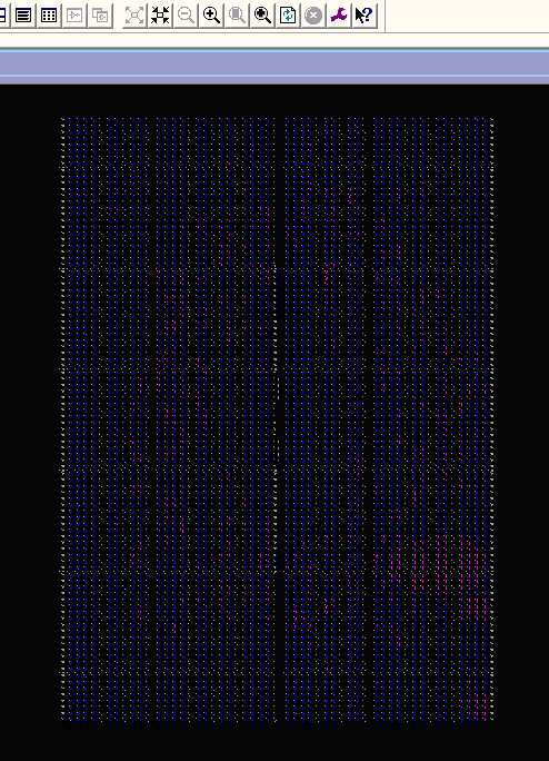 Σχήμα 6.7 : Routed Design της αρχιτεκτονικής του LDPC αποκωδικοποιητή, για z=96, σε Virtex 4 - XC4VSX35-12FF668, για Min-Sum layered decoding.