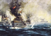 Από την πλευρά του το οθωµανικό ναυτικό µπόρεσε να οργανώσει την αντίδρασή του µετά τις 20 Νοεµβρίου 1912, όταν η ανακωχή µε τη Βουλγαρία εξασφάλισε την Κωνσταντινούπολη.