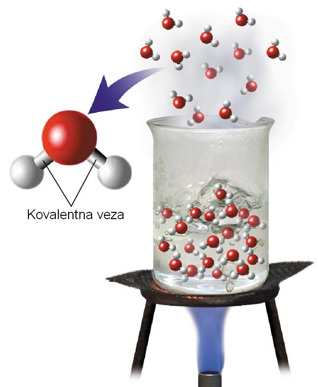 Molekularna jedinjenja imaju niske tačke topljenja i ključanja Molekularna čvrsta