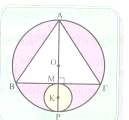 Από το πυθγόρειο θεώρηµ στο τρίγωνο ΑΒΓ έχουµε: ΑΒ =ΒΓ -ΑΓ =1 => ΑΒ= 3 κι ΒΕ=ΑΒ-ΑΕ= 3 -. Η ζητούµενη περίµετρος είνι Β +ΒΕ+ l = +( 3 -)+ ΠΑΡΑ ΕΙΓΜΑ 10 Ε π..30 ο 180 ο π = 3 +.