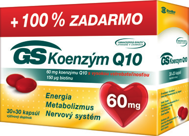 GS Omega 3 GS Koenzým Q10 SRDCE Omega 3 nenasýtené mastné kyseliny hrajú kľúčovú úlohu v celom rade životných procesov v ľudskom tele. Telo si ich nevie samo vytvárať.