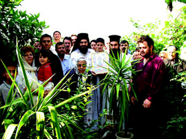 ΤΗΝ Πέμπτη τῆς Αναλήψεως, 23.5.2003 ἐκ. ἡμ., ἐπανηγύρισε ὁ Ιερὸς Μετοχιακὸς Ναός μας στὴν Ανθούπολι Πατρῶν. Ελειτούργησε ὁ Σεβ.