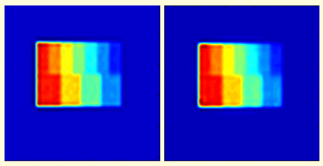 Σύγκριση ανακατασκευής µε ML-EM και OSEM ML-EM 100 iterations 120sec OSEM 4 subsets & 8