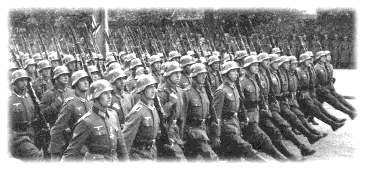 Μάιος 1941 Μάχη της Κρήτης - επικρατούν οι Γερµανοί µε βαρύτατες απώλειες. 1941-1944 Περίοδος της Κατοχής (τριπλή κατοχή: Γερµανία, Ιταλία, Βουλγαρία).