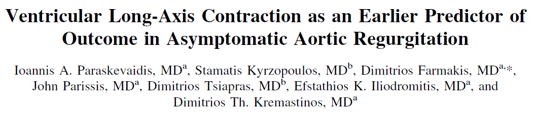 65 ασθενείς ΚΕ > 50% Όταν S TDI < 9 cm/s (24 ασθ.