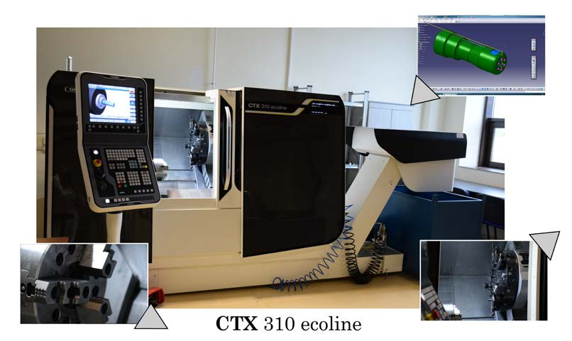 Prototipare şi testare STRUNG CTX 310 ECOLINE (Anexă poziţia nr.