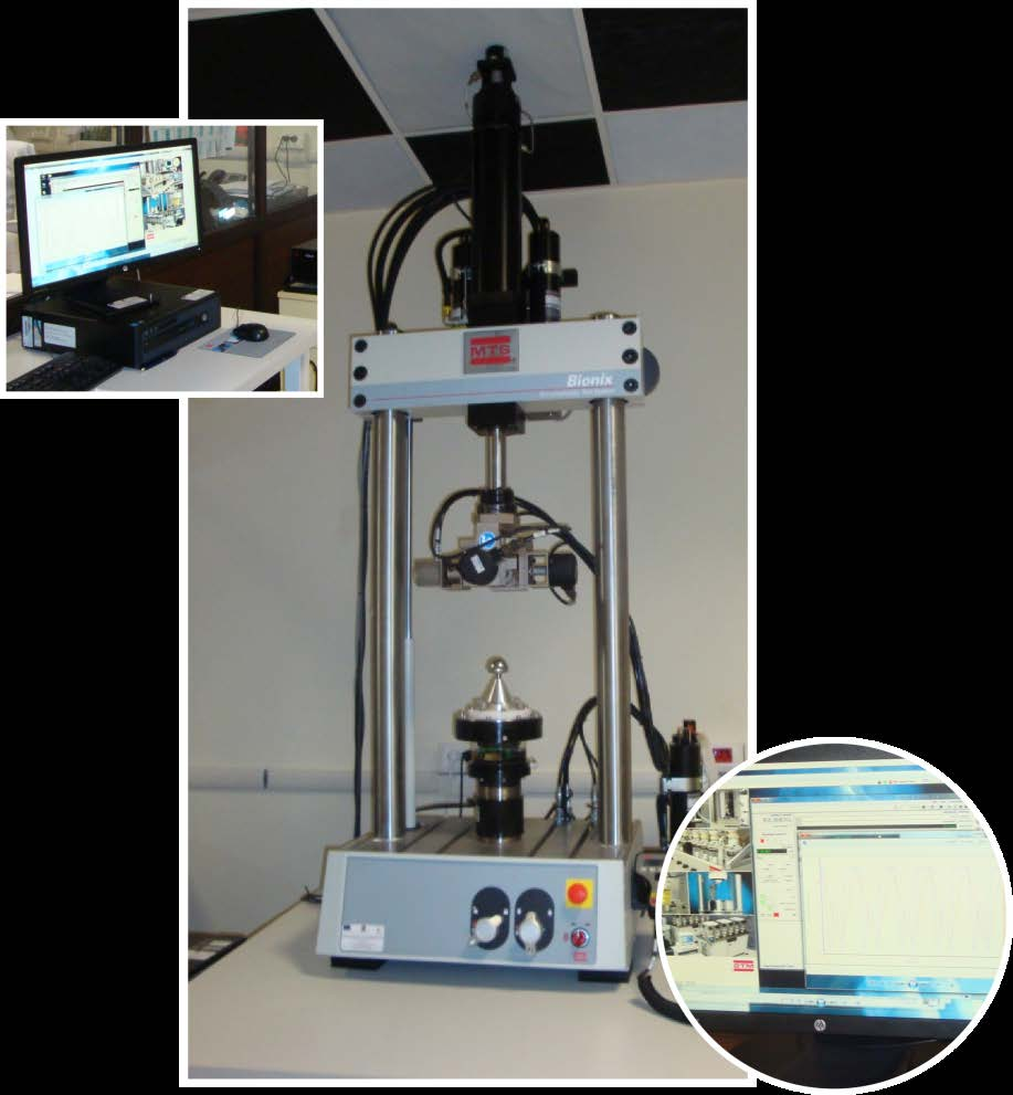 Prototipare şi testare SISTEM DE TESTARE DINAMIC MULTIAXIAL PENTRU PIESE MECANICE MTS BIONIX (Anexă poziţia nr.