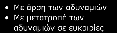 Προσανατολισμός Ανάλυσης SWOT & Στρατηγικός Στόχος Εσωτερικός (Internal) Δυνάμεις (Strengths) Αδυναμίες (Weaknesses) Εξωτερικός (External) Ευκαιρίες (Opportunities)