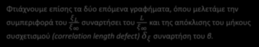 Asymptotic Scaling Τέλος, από τα προηγούμενα γραφήματα βλέπουμε να ικανοποιείται μερικώς το φαινόμενο του asymptotic scaling.