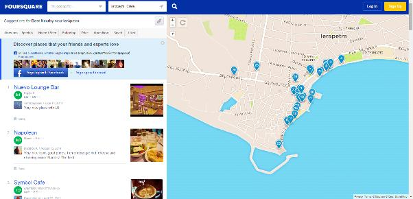 Social geolocation and meeting services Αποτελεί ένα είδος κοινωνικής δικτύωσης στο οποίο χρησιμοποιούνται γεωγραφικές υπηρεσίες και δυνατότητες, όπως το geocoding και το geotagging.