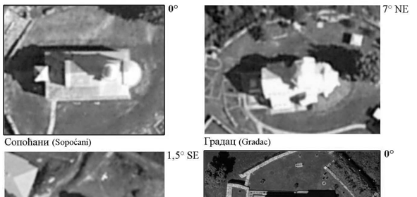 Цркве Рашке школе монументални оријентири Слика 5. - Ортофотографије рашких цркава у истом размеру (http://www.