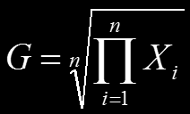 Γεωμετρικός Μέσος Απλός Γεωμετρικός Μέσος Παράδειγμα ή 2.0 2.1 2.3 3.2 3.2 2.3 3.3 4.