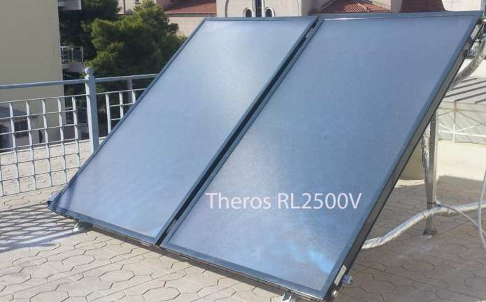 Theros Sphere RL Ηλιακά συστήματα παραγωγής ζεστού νερού Τα συστήματα Sphere προορίζονται για την παραγωγή ζεστού νερού για κατοικίες και κτήρια.