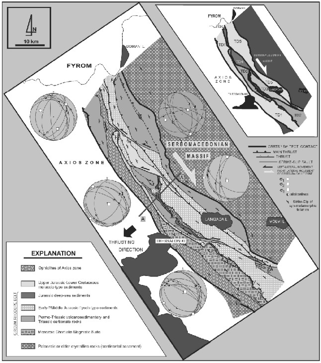 συνθήκες HP/LT (Michard et al. 1994) το οποίο όμως δεν μπορεί να προσδιοριστεί επακριβώς γιατί τα ίχνη του έχουν σβηστεί από την πρασινοσχιστολιθική μεταμόρφωση που λειτούργησε ανάδρομα ως προς αυτό.