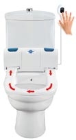 PRESSURE: 0,05-0,06 Mpa DETECTION RANGE: Self adjusting WATER SUPPLY: G1/2 ΑΣ65 πλακέτα και σένσορας 0,00 ΑΣ66