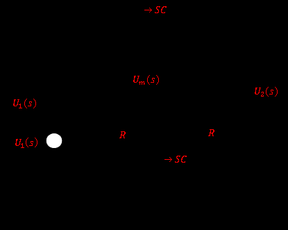 Παράδειγμα 1: Εύρεση συνάρτησης μεταφοράς ηλεκτρικού συστήματος Λύση με Α)