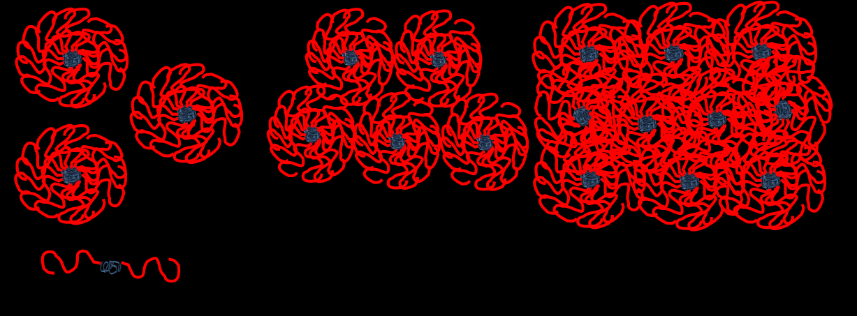 ΠΕΙΡΑΜΑΤΙΚΟ ΜΕΡΟΣ ΚΕΦΑΛΑΙΟ 3 Σε c>c gel, οι αλυσίδες διεισδύουν μεταξύ τους και τα μικκύλια σχετικά