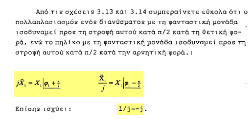 3.2.2 Ανυσματικά διαγράμματα