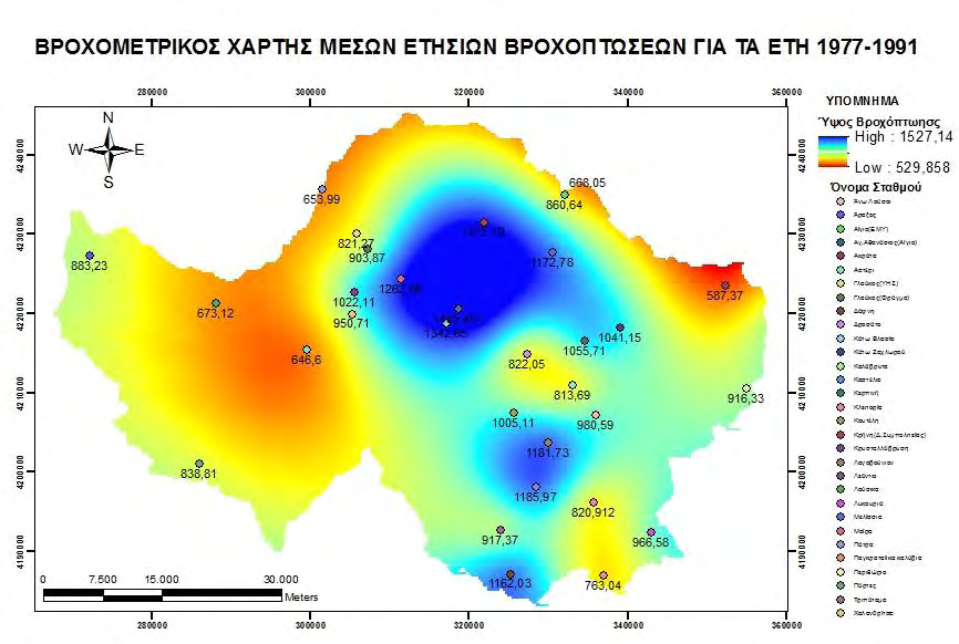 ΚΕΦΑΛΑΙΟ 4: ΓΕΩΛΟΓΙΚΕΣ ΚΑΙ ΤΕΧΝΙΚΟΓΕΩΛΟΓΙΚΕΣ ΣΥΝΘΗΚΕΣ ΠΕΡΙΟΧΗΣ Χάρτης 5: Μέση