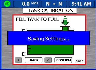 Στη μονάδα VesselView, η οθόνη "TRIM CALIBRATION" δεν εμφανίζεται για συγκροτήματα κινητήρα χωρίς εξισορρόπηση.