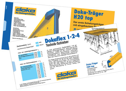 Dokaflex 1-2-4 sistēmas detaļas arī pārseguma biezumam virs 30 cm Būvlaukumā tikai viena sistēma Ja pārseguma biezums ir līdz 30 cm, nav vajadzīgi nekādi aprēķini.