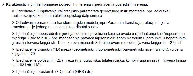 Aalza obrada geodekh mjereja 37 Prmjea zjedačeja oredh mjereja **NOTA BENE: VANJSKI PRAVAC mjere raac a dae očke a