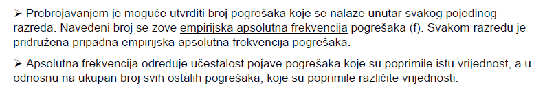 Aalza obrada geodekh mjereja 3 Razdoba jerojao zakoo kuog oašaja lučajh ogrešaka Slučaje ogreške, odoo mjereja, drburaa u ajčešće