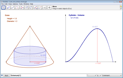 GeoGebra http://www.geogebra.org/cms/ Είναι ένα λογισμικό δυναμικής γεωμετρίας.