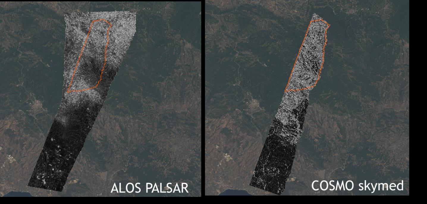παραγόμενου ψηφιακού υψομετρικού μοντέλου από τα δεδομένα ALOS PALSAR κρίνεται ικανοποιητική.